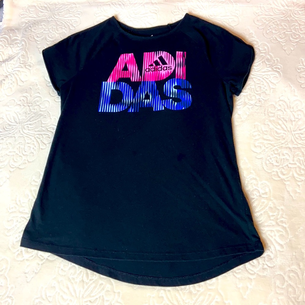 Girl’s Adidas Medium Black Shirt